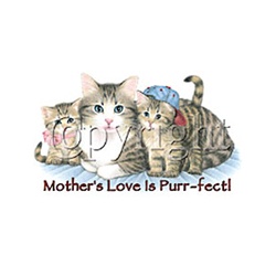 A Mother's Love is Purfect Custom Nightshirt