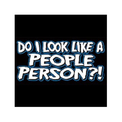 Look Like a People Person!? Custom Nightshirt