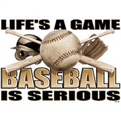 Lifes A Game Baseball Custom Nightshirt