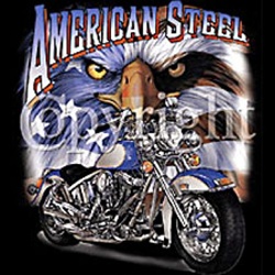 American Steel Motorcycle Custom Nightshirt