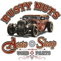 Rusty Nuts Auto Shop Custom Nightshirt