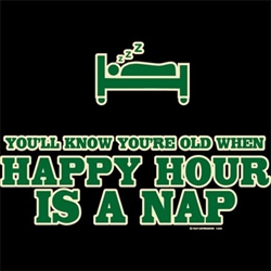 Happy Hour Is A Nap Custom Nightshirt