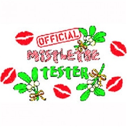 Mistletoe Tester Custom Nightshirt