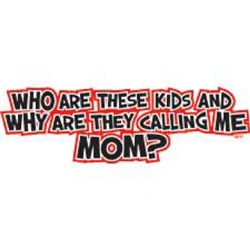 Who Are These Kids/Mom Custom Nightshirt