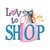 Love Shopping Cat Custom Nightshirt